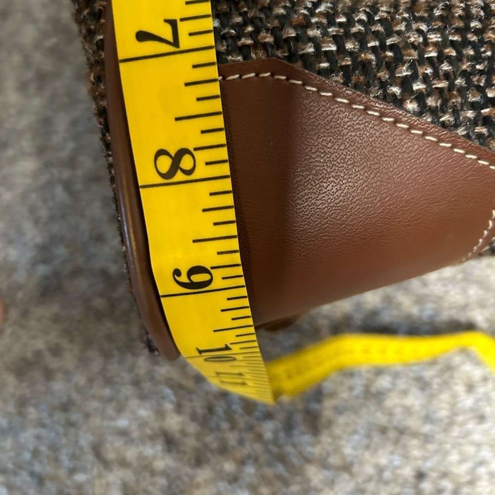 Jaguar vintage tweed handheld travel bag - Picture 9 of 14